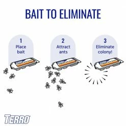 TERRO Indoor Liquid Ant Killer Baits (3-Pack) 17 TERRO Indoor Liquid Ant Killer Baits (3-Pack) -Outlet Vasesource Store terro insect bait stations t300 3kit 1f 1000