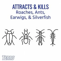 TERRO Roach Bait Powder Plus Applicator -Outlet Vasesource Store terro insect killer granules t530 c3 1000