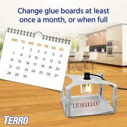 TERRO Flea Trap Refill Glue Boards (3-Count) -Outlet Vasesource Store terro insect traps t231 1f 1000