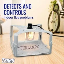 TERRO Flea Trap Refill Glue Boards (3-Count) -Outlet Vasesource Store terro insect traps t231 c3 1000