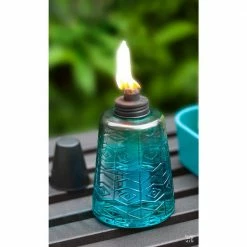TIKI 6 in. Glass Tabletop Torch Trio (3 pack) -Outlet Vasesource Store tiki citronella torches 111511868 44 1000