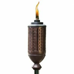 TIKI 65 in. Cabos Metal Torch Copper