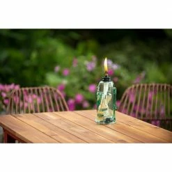 TIKI 65 in. King Oahu Glass Torch Blue 8 TIKI 65 in. King Oahu Glass Torch Blue -Outlet Vasesource Store tiki citronella torches 111716268 4f 1000