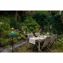 TIKI Easy Install 69 in. Torch Industrial Glass 10 TIKI Easy Install 69 in. Torch Industrial Glass -Outlet Vasesource Store tiki citronella torches 1121072 4f 1000