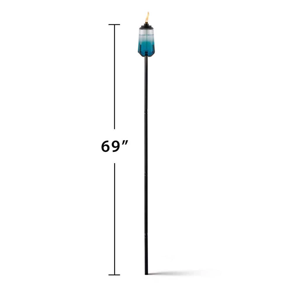 TIKI Easy Install 69 in. Torch Industrial Glass 8 TIKI Easy Install 69 in. Torch Industrial Glass - Image 6