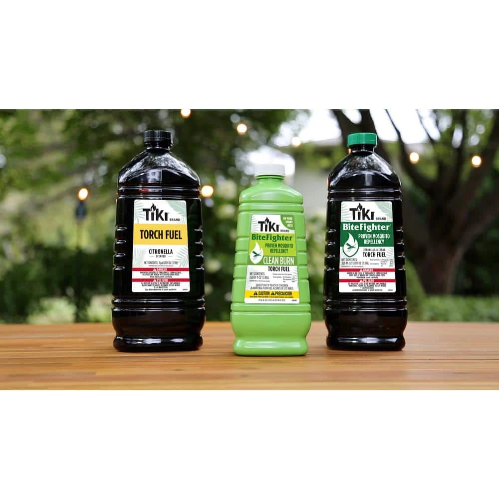 TIKI 64 oz. Citronella Scented Torch Fuel with Easy Pour System (2-Pack) 5 TIKI 64 oz. Citronella Scented Torch Fuel with Easy Pour System (2-Pack) - Image 3