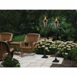 TIKI Torch Stand Accessory Cast Iron Black 7 TIKI Torch Stand Accessory Cast Iron Black -Outlet Vasesource Store tiki citronella torches 131232268 4f 1000