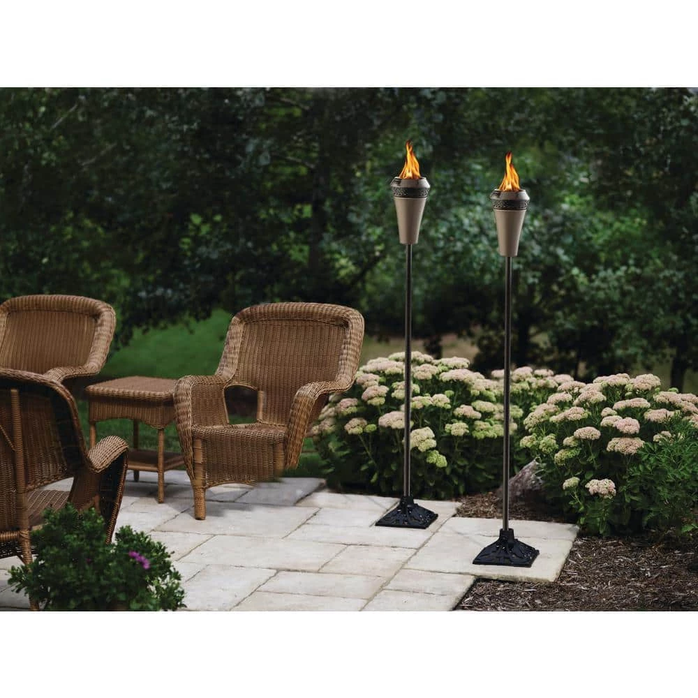 TIKI Torch Stand Accessory Cast Iron Black 5 TIKI Torch Stand Accessory Cast Iron Black - Image 3