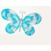 U-nitt 18 in. Turquoise Metal Butterfly Outdoor Wall Sculpture -Outlet Vasesource Store u nitt outdoor wall sculptures g1051 64 1000