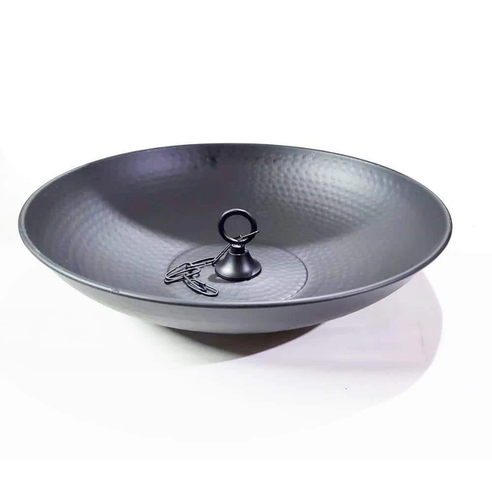 U-nitt 16 in. Black Aluminum Rain Chain Anchoring Basin 3 U-nitt 16 in. Black Aluminum Rain Chain Anchoring Basin