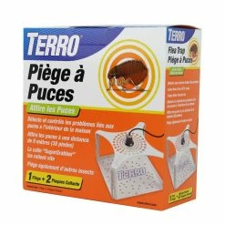 TERRO Refillable Flea Trap -Outlet Vasesource Store white terro insect traps t230 40 1000