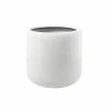 Vasesource Syrah 13 in. x 13 in. x 13 in. Opening White Round Bottom Fiberglass Planter -Outlet Vasesource Store white vasesource plant pots frbt1313wh 64 1000